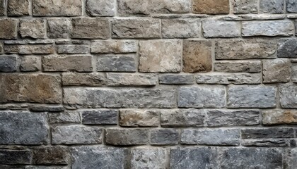 Obraz premium Ancient Strength: Detailed Stone Wall Texture for Timeless Designs