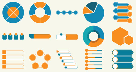 set of infographic element design