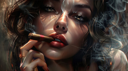 cigar girl