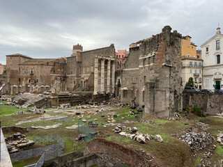 Rome / vestige des ruines romaine /italie