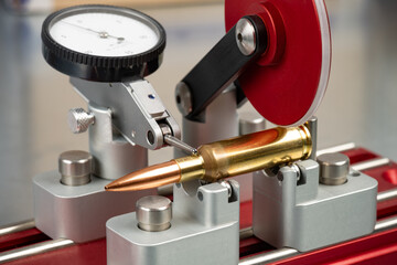 Bullet Case Neck Wall Thickness Concentricity Gage tool