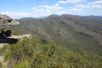 Balconies at Reed Lookout in the Grampians region