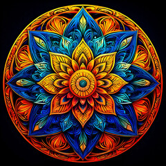 mandala centerpiece 