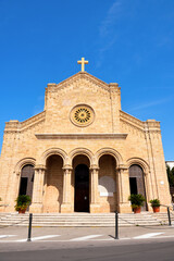 Fototapeta na wymiar Parish Christ the King Santa Maria di Leuca Puglia Italy