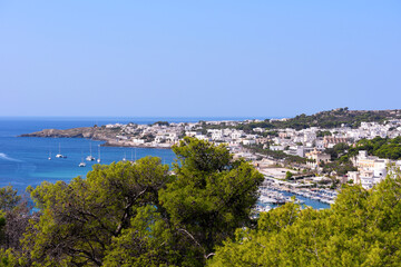 Fototapeta premium glimpse of Santa Maria di Leuca Puglia Italy