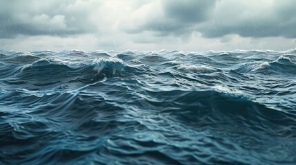 Choppy Ocean Conditions - obrazy, fototapety, plakaty