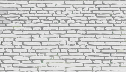 Fototapeta premium White brick wall as a background
