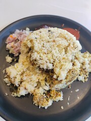 rice with chicken
Biriyani 