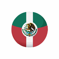 Traditional Mexico Banner and Insignia Design