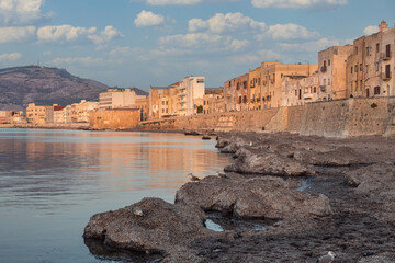 The embankment of Trapani - Sicily, Italy