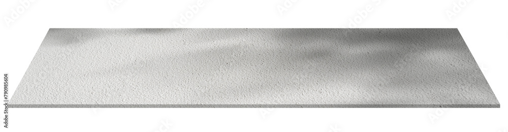 Poster concrete flooring texture with shadow and light,3d perspective cement shelf rough surface with light