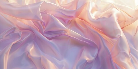 Obraz premium Subtle Peach and Lilac Gradient Blend: A Soft Visual Harmony in Pastel Hues