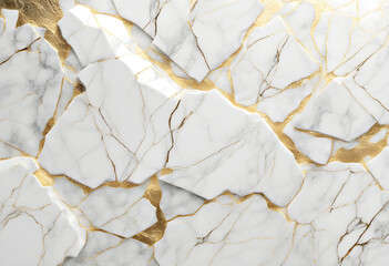 Textured of the white with golden marble background. Marble texture gold and white background.