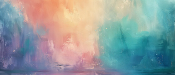 Naklejka premium Abstract painted multicolor texture background. The painting is full of bright colors and has a happy, cheerful mood in high resolution.