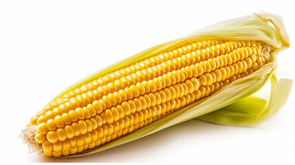 corn isolated on a white background