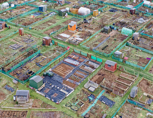 Allotment plots for growing vegetables and fruit for sustainable living in Aberdeenshire