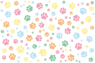 premium paw background, special themed animals, venerinarian