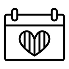 World Pride Day Vector Line Icon Design