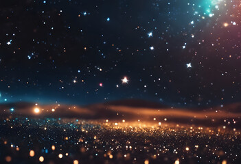 Obraz premium Twilight Sparkle: Dazzling Starlight Over Warm City Lights