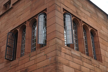 windows of an building