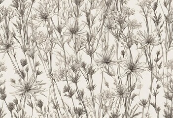 Obraz premium pattern with flowers