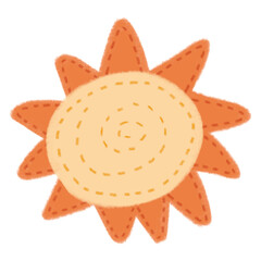 sun embroidery