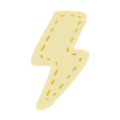 lightning embroidery