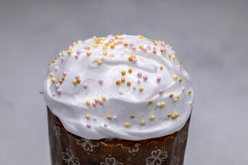 Kulich is a symbol of Easter, the Resurrection of Christ.