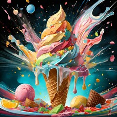 Exploring the Artistry of Ice Cream"