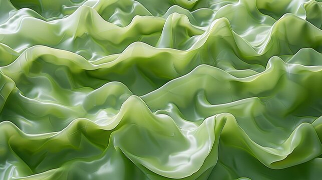  waves of wavy hills covered in green vegetation
