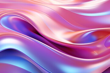 Abstract 3d luxury premium background, colorful flowing curved waves, golden accent, lighting effect - 791030059