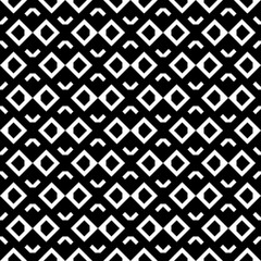 Seamless pattern. Diamonds, forms background. Ethnic mosaic. Curves, checks ornament. Shapes, squares backdrop. Folk wallpaper. Chevrons, tiles abstract. Rhombuses, figures vector. Digital paper.