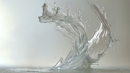 Fluid Beauty: Freeze-Framing the Elegance of Water in Motion