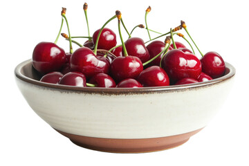 cherries in bowl