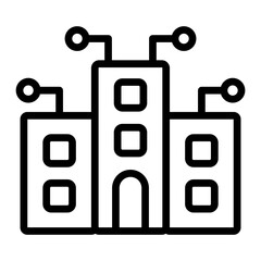 Enterprise Vector Line Icon Design