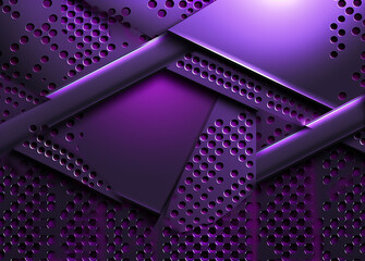 purple abstract background and flowing light, loop