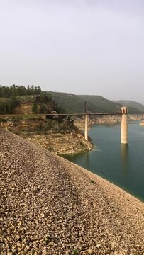 The Francisco Abellan Dam located on the Fardes River, Granada, Spain
