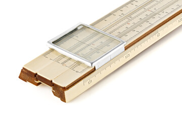 The slide rule, also known colloquially in the United States as a slipstick, is a mechanical analog...
