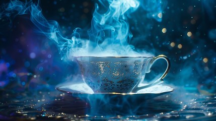 In the mysterious world of quirky incidents, there's the tale of a teacup with an uncanny ability. It could somehow read minds, causing a stir among those who sipped from it.