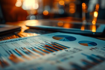 Obraz premium Audit internal financial advice investigation accounting glasses calculator on paper paperwork archive pile of documents analytics data analysis research numbers statistics confidential information