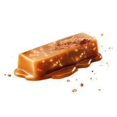 Magnificent and Yummy Milky Way Simply Caramel Sharing Size isolated on white background 