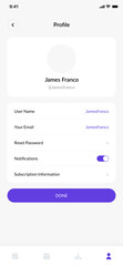 Sport Score Recorder, Tennis Match Results and Game Score Tracker and Tournament App UI Kit Template