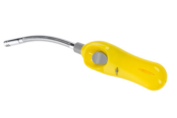 Yellow Gas Stove Lighter with Extra Refill