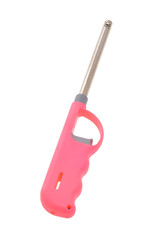 Pink Gas Stove Lighter with Extra Refill