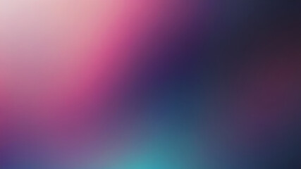 Obraz premium Blurred color gradient purple pink blue grainy color gradient background dark abstract backdrop banner poster card wallpaper website header design