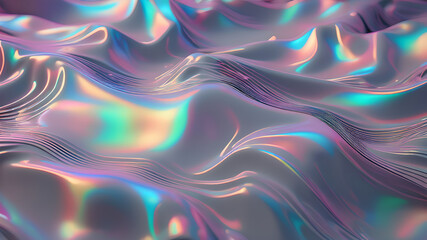 Abstract trendy holographic background