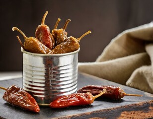 jalape&ntilde;os enlatados.