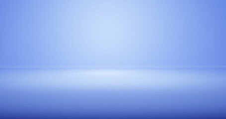 Fototapeta premium Blue Stage 3D Rendered Empty Room space with Spot Light. New elegant empty room with white spot light on floor illustrationsd
