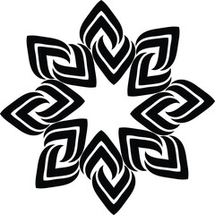 floral frame with ornament. Vintage Baroque Victorian frame border floral engraved scroll. Floral Wreath branch. Boho Hand drawn line wedding herb, leaves for invitation