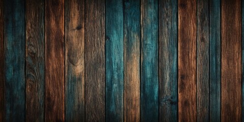 Old wood texture background. Floor surface with old wood planks.